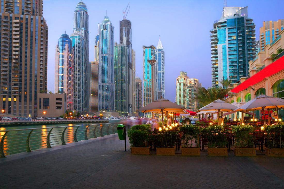 Dubai waterfront