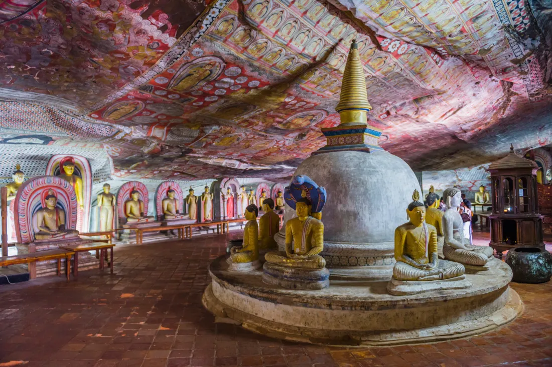 Dambulla Caves, Sri Lanka